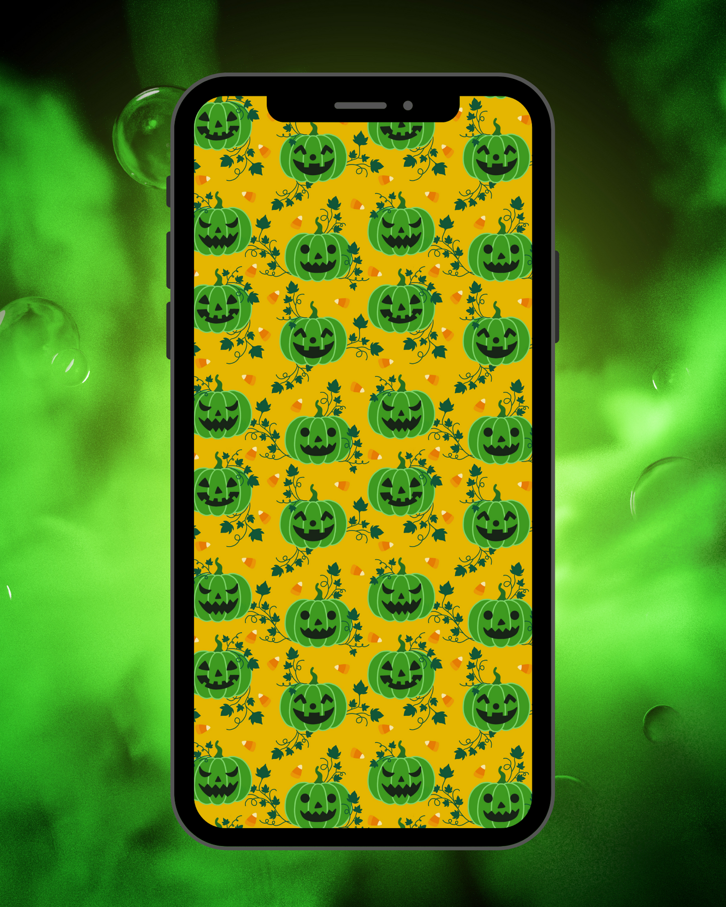 Green Goblin Jack-O-Lantern Wallpaper