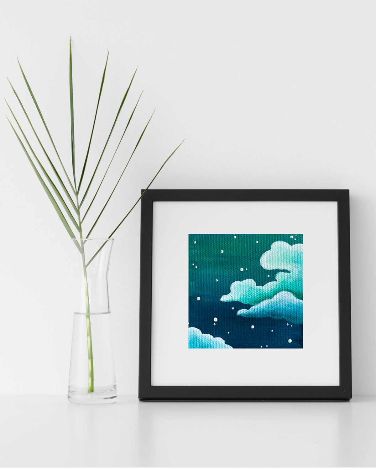 "Aquamarine Dreams" Mini-Print