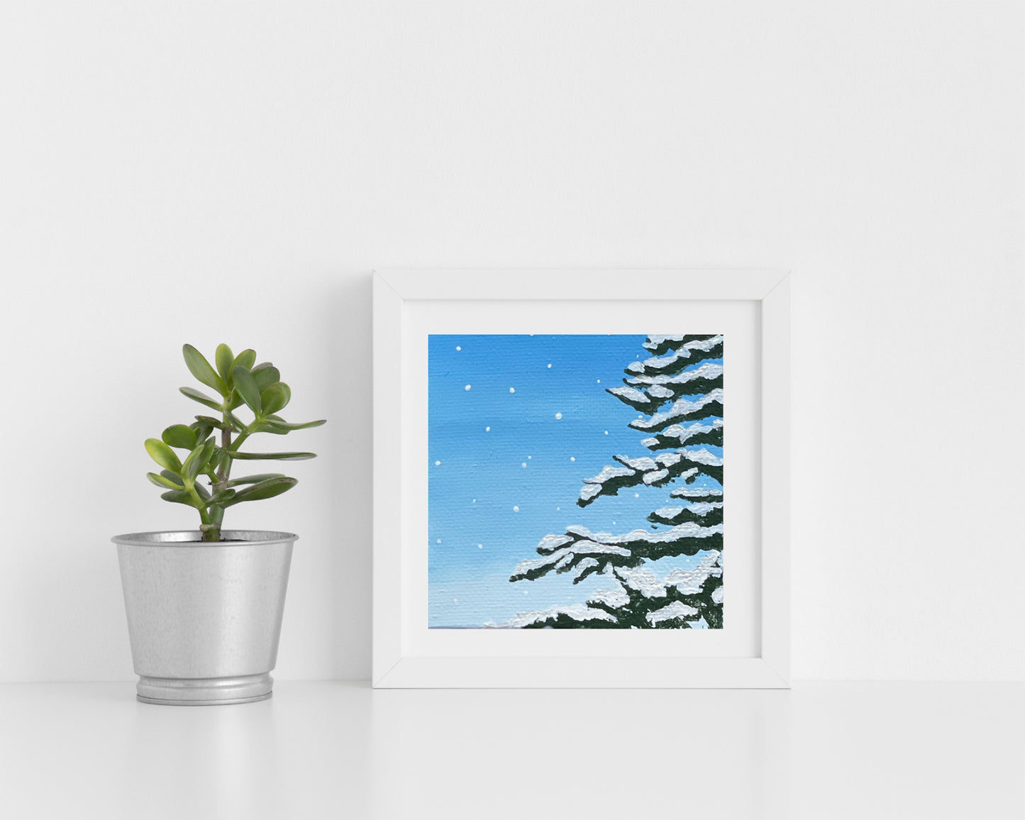 "First Snow" Mini-Print