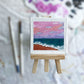 "Miami" Mini-Painting with Easel